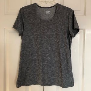 Grey Dri-fit workout shirt